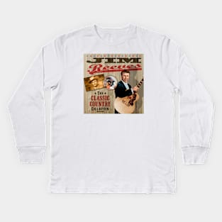 Jim Reeves - The Classic Country Collection Kids Long Sleeve T-Shirt